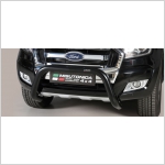 Frontbgel 76mm schwarz kunststoffbeschichtet fr Ford Ranger ab 2016 + ab 2019